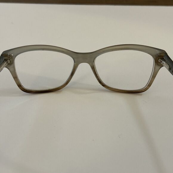 Anne Klein‎ Eyeglass Womens AK5020 320 52/16/135 07/14 Horn Rim Teal Frames Only - Picture 6 of 10